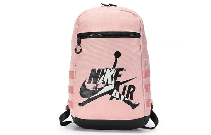 Jordan Polyester Basketbaltas Rugzak Normaal Unisex Roze ONESIZE