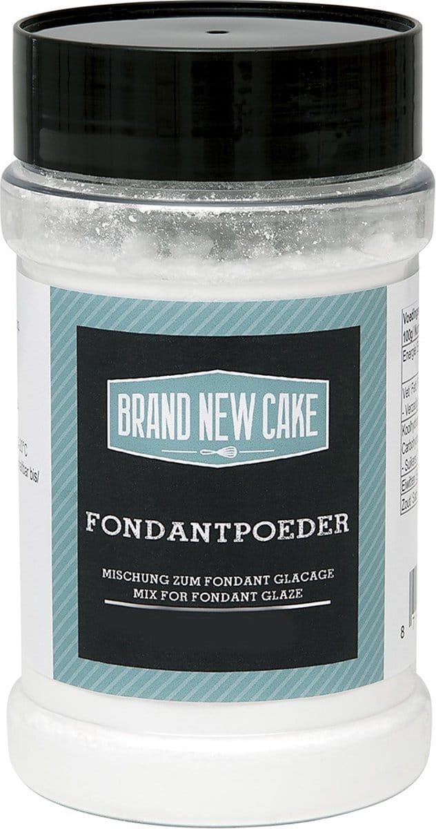 BrandNewCake Fondant Glazuur Poeder 150g
