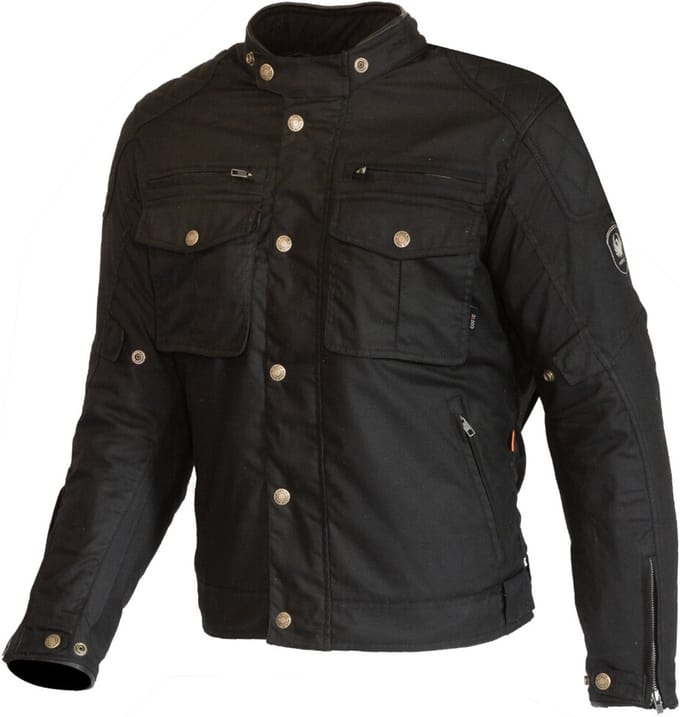 Merlin Perton II Zwart Textiele Motorjas - Jas