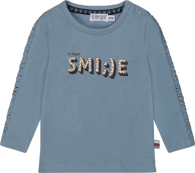 Dirkje S-SMILE Meisjes shirt Maat 62