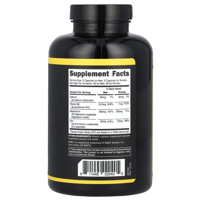 Primaforce, ZMA®, Anabole Minerale Ondersteuning, 180 Capsules
