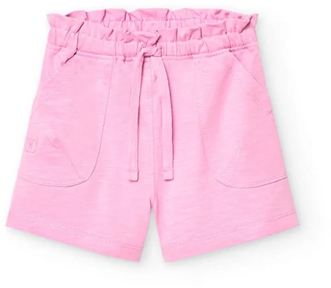 Boboli Knit Flame Korte Broek Roze 9 Months Meisje