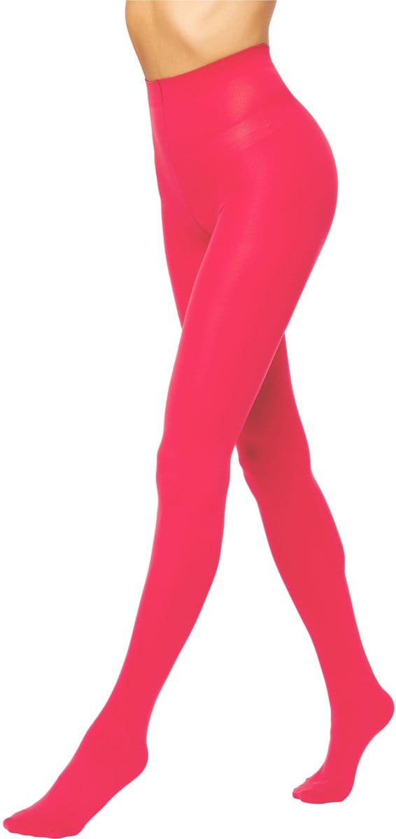 Antie AN-124 Dames Panty - 100 DEN - Polyamide - Microvezel - Koraalrood - L