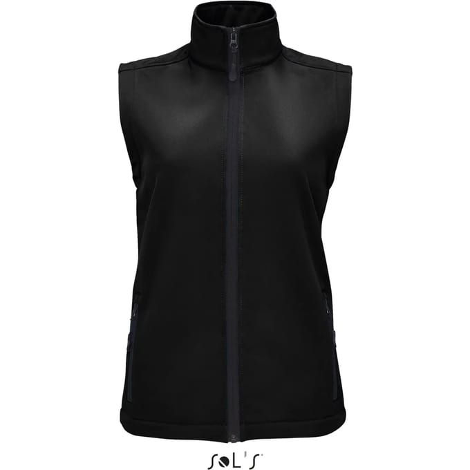 SOL'S Women´s Race Bodywarmer Softshell L02888 - Black - XXL