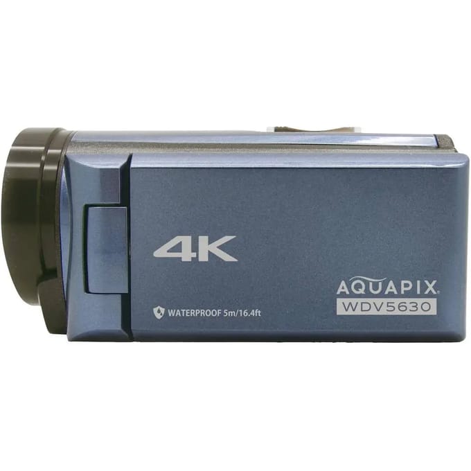 Aquapix WDV5630 GreyBlue Camcorder 7.6 cm 3 inch 13 Mpix Grijs-blauw