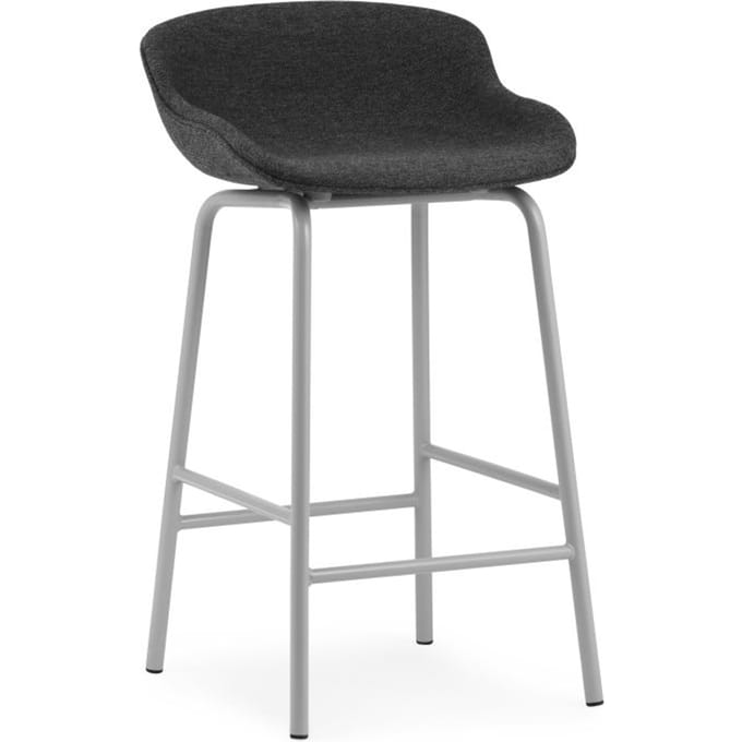 Normann Copenhagen Hyg Barkruk 65cm volledig gestoffeerd - grijs