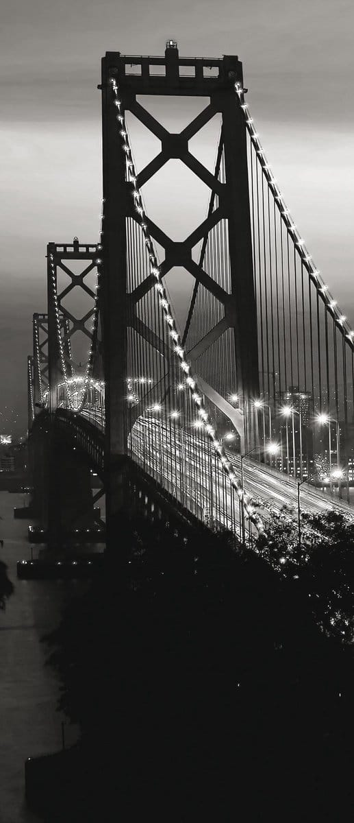 City Skyline Golden Gate Bridge Photo Wallcovering