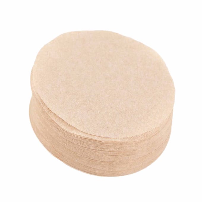 100 Stuks Per Set Koffiefilterpapier Vervangingsfilter Voor Koffie Mocha (Nee. 6 Dag. 60 mm) white