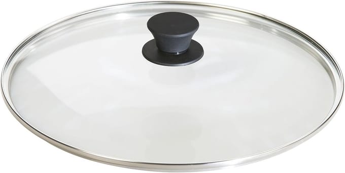 Ronde Glazen Deksel voor Pannen 30 cm - Hittebestendig