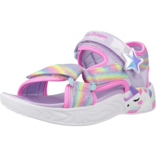 Sandalen met sleehak Skechers Dreamy Unicorns
