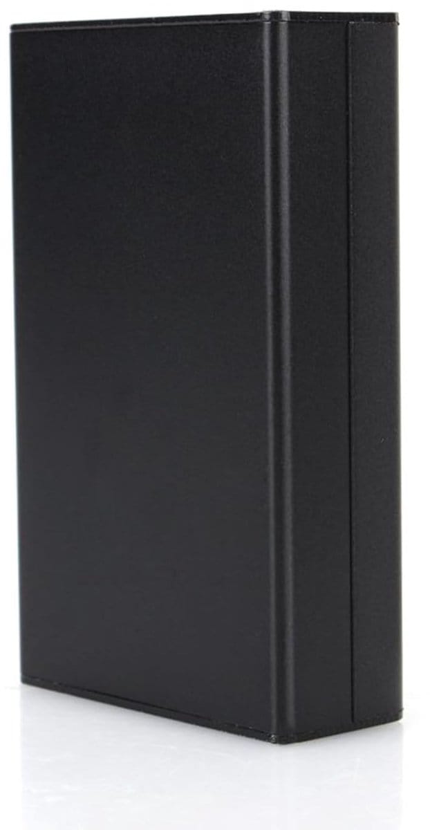 Zwarte Aluminium Projectbox - 80 x 50 x 20 mm voor Elektronische Projecten en Doe-Het-Zelf