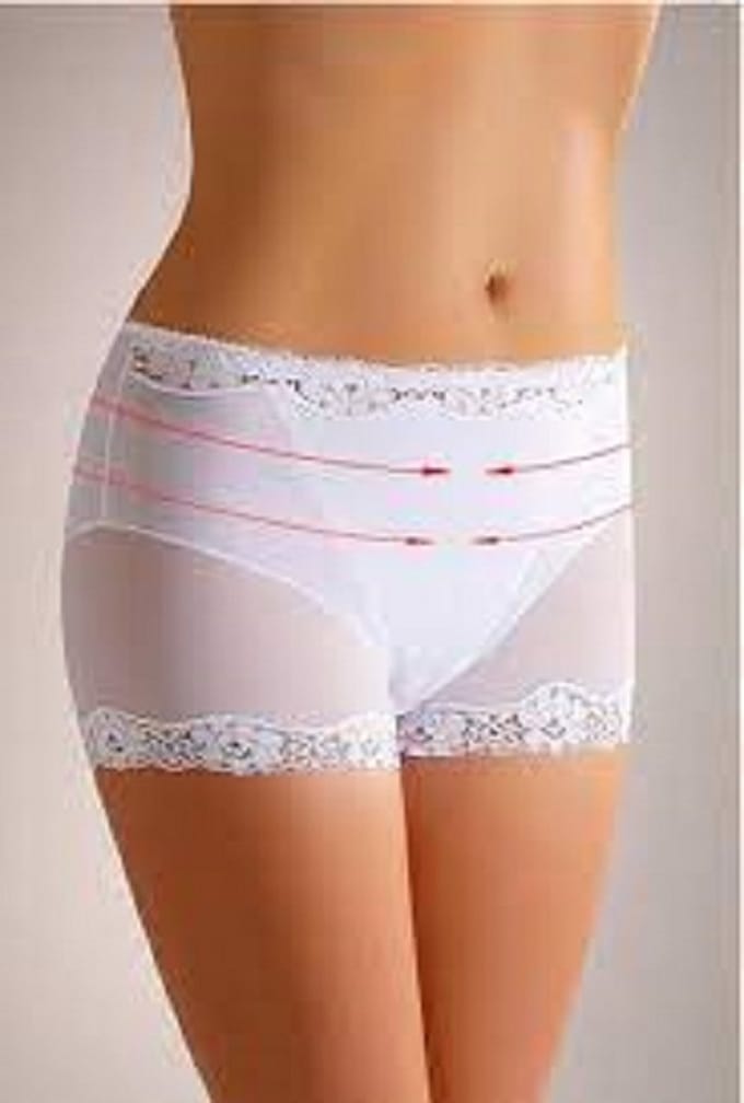 Eldar Lara corrigerend slipje- wit XL