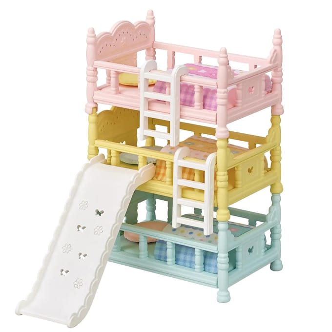 Sylvanian Families 5741 Stapelbed voor Drie- poppenhuisinrichting
