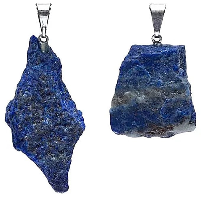 Lapis lazuli ruw edelsteenhanger