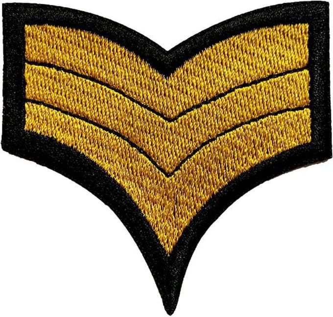 Fjesta© Oeteldonk Embleem - Gouden Rangstrepen - Carnaval Den Bosch