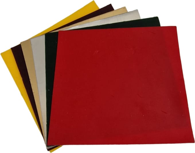 Het Nieuwe Licht® - Versierwas - wasfolie - KERST - 10x10cm