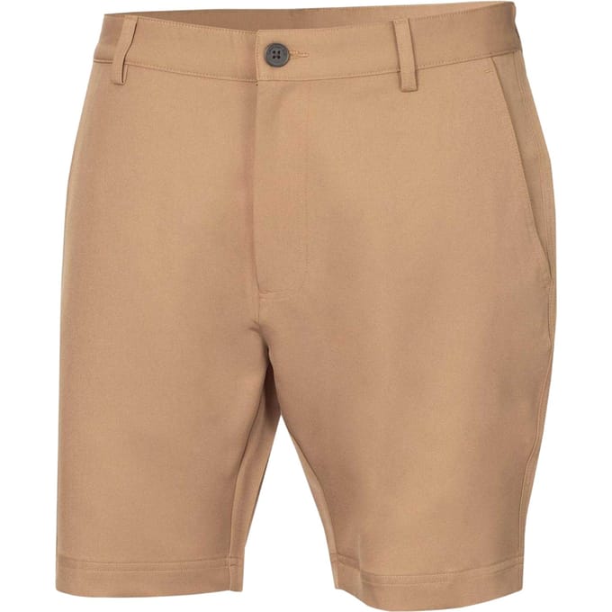 Calvin Klein Technische golfshorts voor heren (Steen)