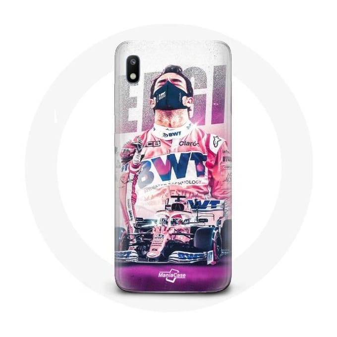 Case voor Samsung Galaxy A10 Formule 1 Sergio Pérez F1-coureur