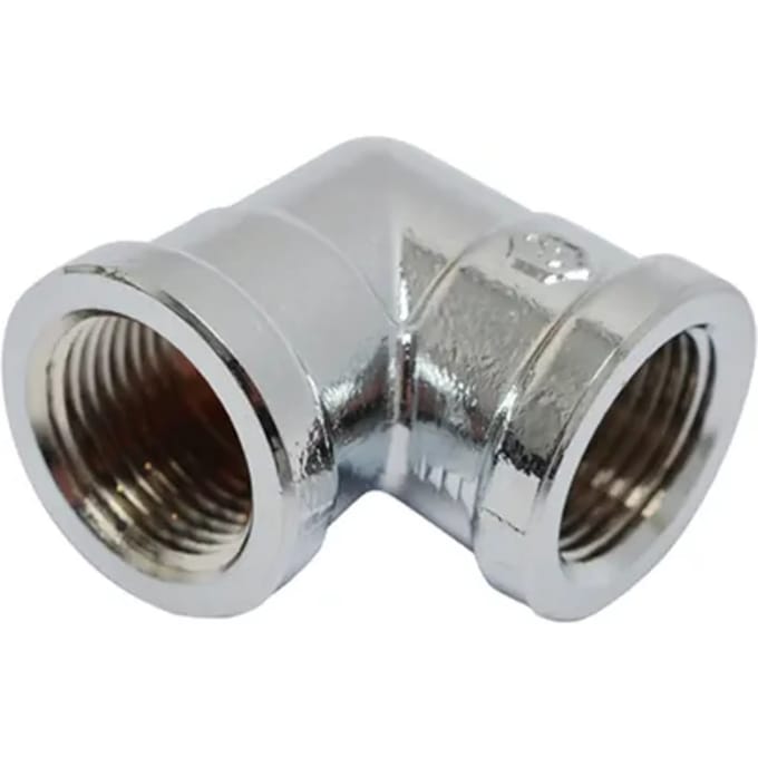 Sanivesk Draad Knie Chroom 1/2"f X 1/2"f 4pp