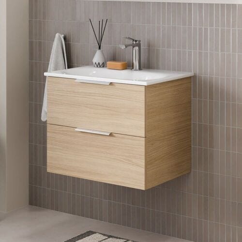 Steinkamp Living 2.0 / GROHE Essence washbasin 60 cm with vanity unit 57 cm STGGR02157WT-226