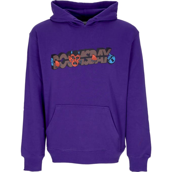 Lichtgewicht herensweatshirt met capuchon Torture Hoodie paars