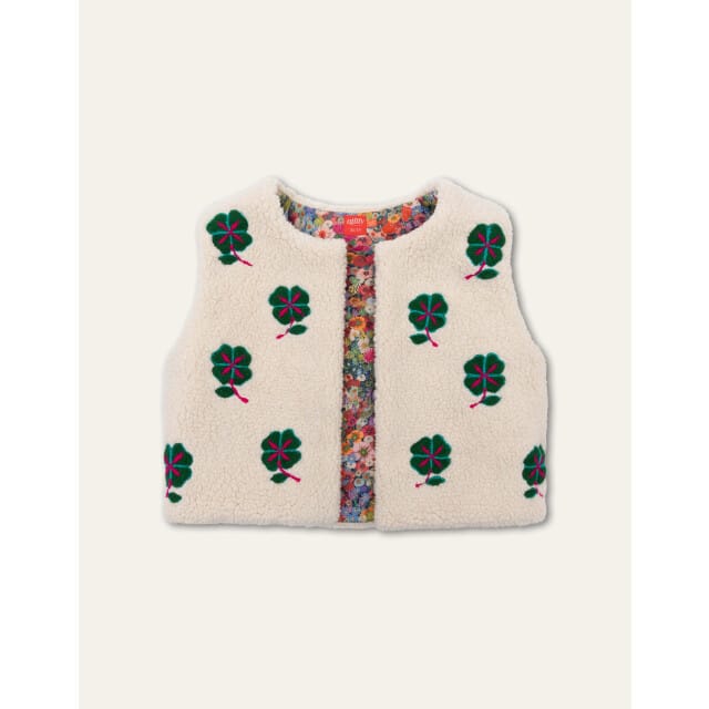 Oilily Clover Bodywarmer- maat80/18m Turtle Dove