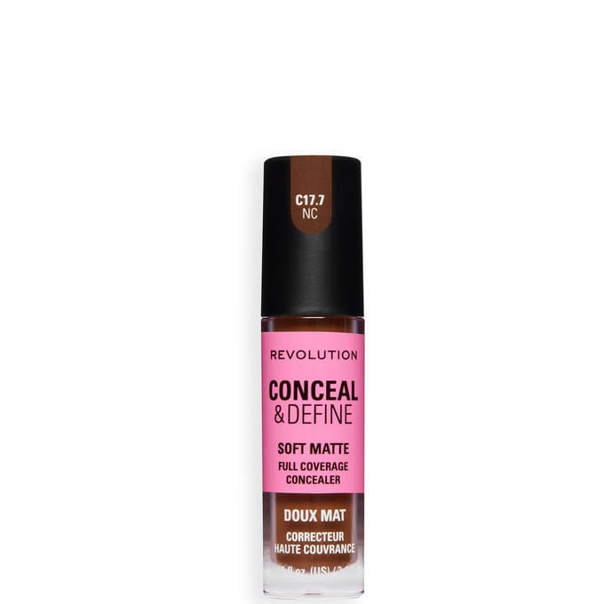 Revolution Conceal and Define Full Coverage Concealer (Various Shades) - C17.7NC
