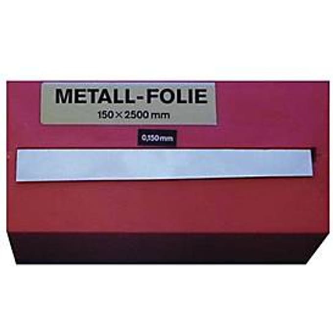Metaalfolie D.0,075mm STA L.2500mm W.150mm