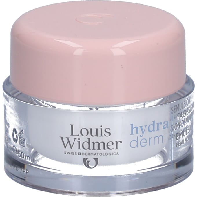Louis Widmer Hydraderm Dagemulsie Zonder Parfum 50 Dagcrème