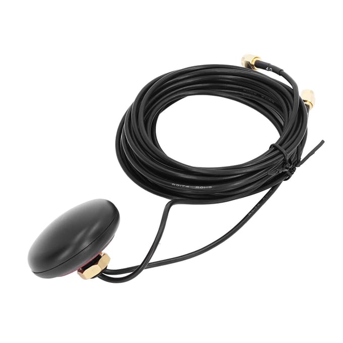 4G GPS Antenne Omnidirectionele Positionering Wandmontage 2 Modi 2 Uitgangen SMA Mannelijk 3 Meter Kabel