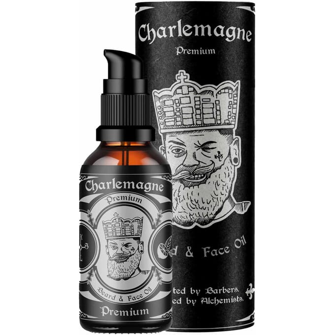 Charlemagne Premium Beard oil Leather