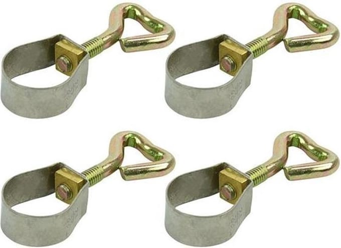ProPlus Verstelbare stelringen - Ø 21-23 mm - set van 4 - tentaccessoires