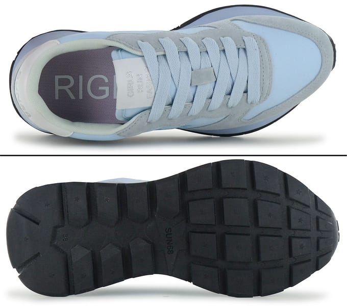 SUN68 Ally Solid - Dames Sneakers Schoenen Blauw Z36201-05 ORIGINEEL EU 39 blauw
