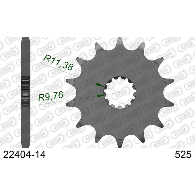 Tandwiel Afam 525 14 dents
