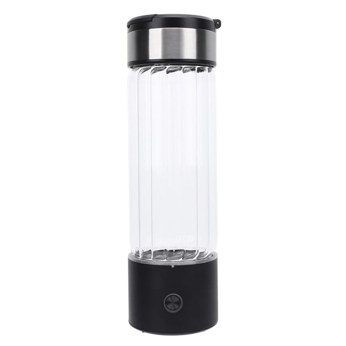 Waterstof Waterfles 460 ml Inhoud SPE PEM Technologie 1400 Ppb Draagbare Water Ionisator Machine voor white