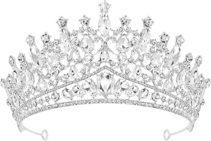 Chique Raaf Bruiloftssieraad voor Dames