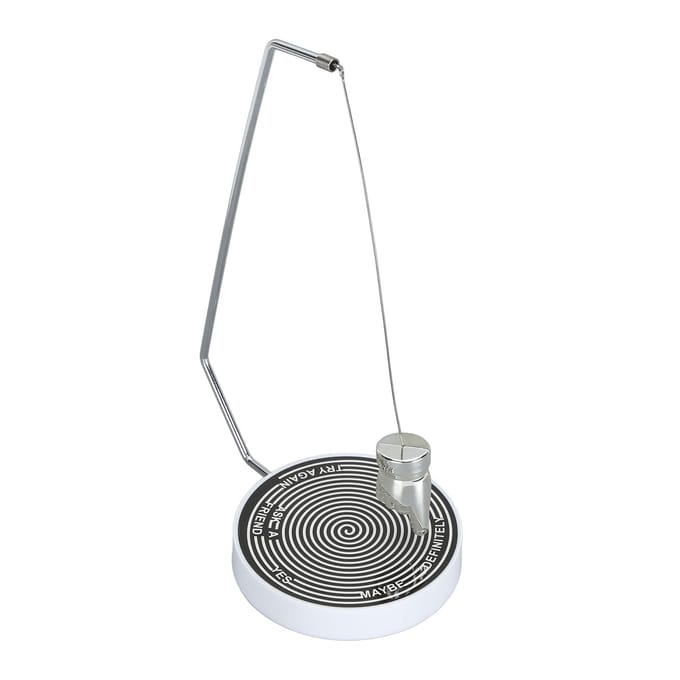 Magnetische Beslisser met Vinger Beslisser Schommelend Dynamisch Bureaublad Speelgoed voor Thuisstudie Kantoor gray