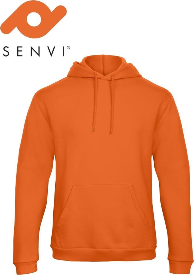 Senvi Authentic Hoodie Kleur Oranje - Maat M
