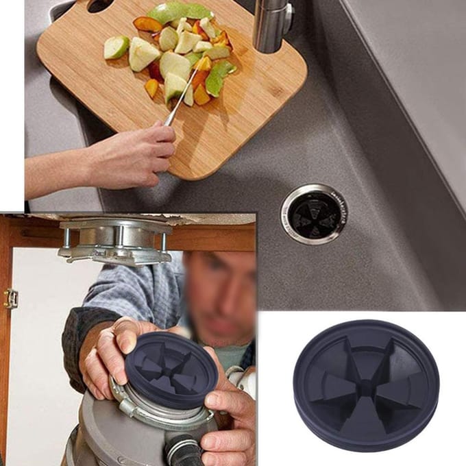 Afvalvermaler Spatscherm Spoelbak Schot Voedselafvalvermaler Onderdelen Accessoires Multifunctioneel black