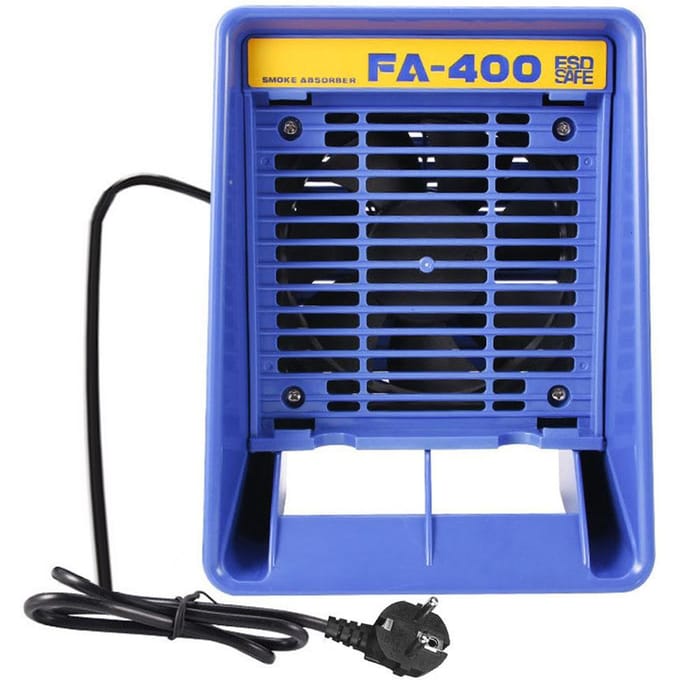 FA-400 fer à souder absorbeur de fumée extracteur de fumée ventilateur d'air de soudure ventilateur d'extraction de bureau EU Plug