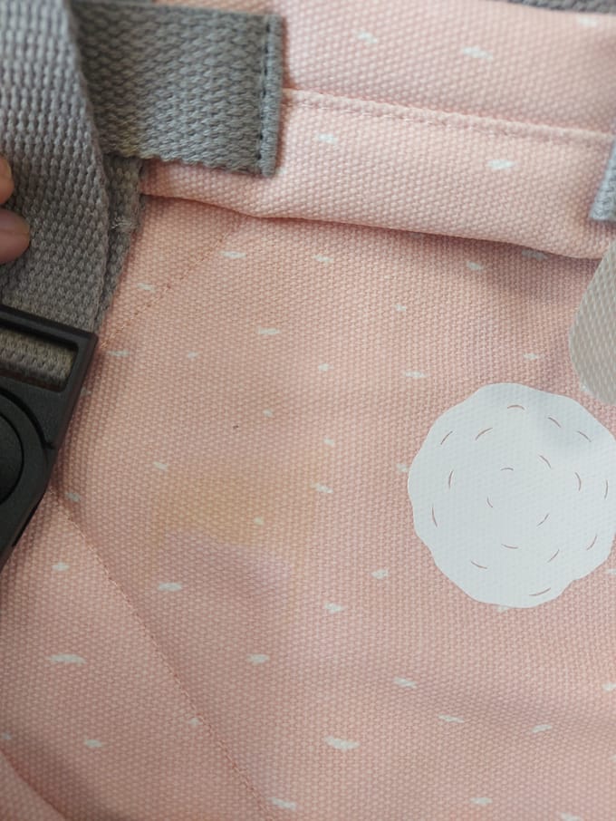 Trixie Rugzak - Mrs. Rabbit - Schooltas Waterafstotend - Boekentas voor Kind - Voor Jongens en Meisjes - Geschikt als Gymtas - Roze - Konijn