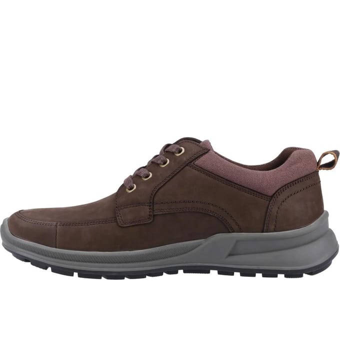 Hush Puppies Heren Adam Nubuck Veterschoenen (Bruin)
