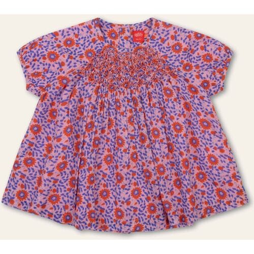 Oilily Borissa Blouse- maat140/10yr Candy Roze