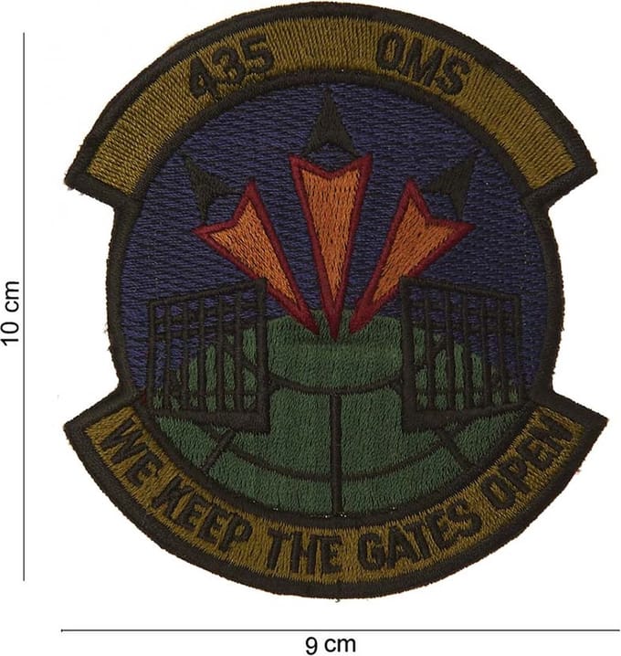 Embleem stof 435 OMS