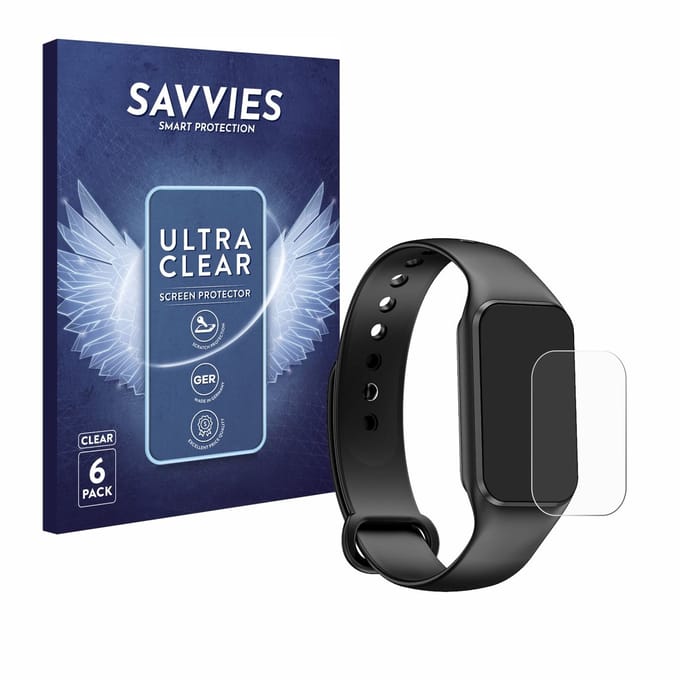 Savvies - Screenprotector voor Blackview BV-R1 - Folie Beschermfolie transparant 6 Stuks