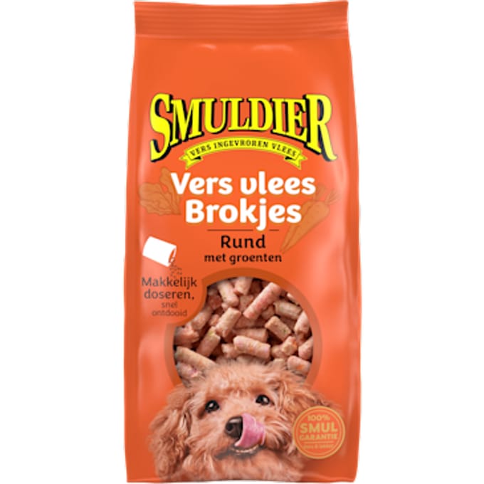 Vers vlees brokjes rund met groenten