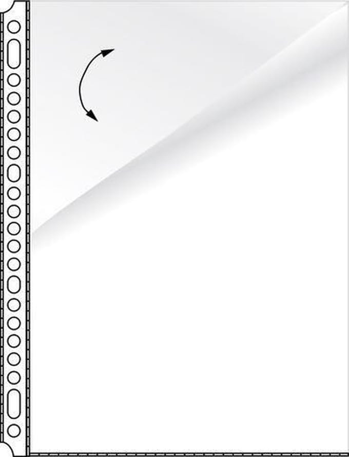 Kangaro showtas - A4 - L-model - PP 80 micron - 23-gaats - 10 x 10 stuks