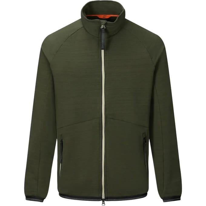 Malton fleecevest met volledige ritssluiting voor heren, gemêleerd model