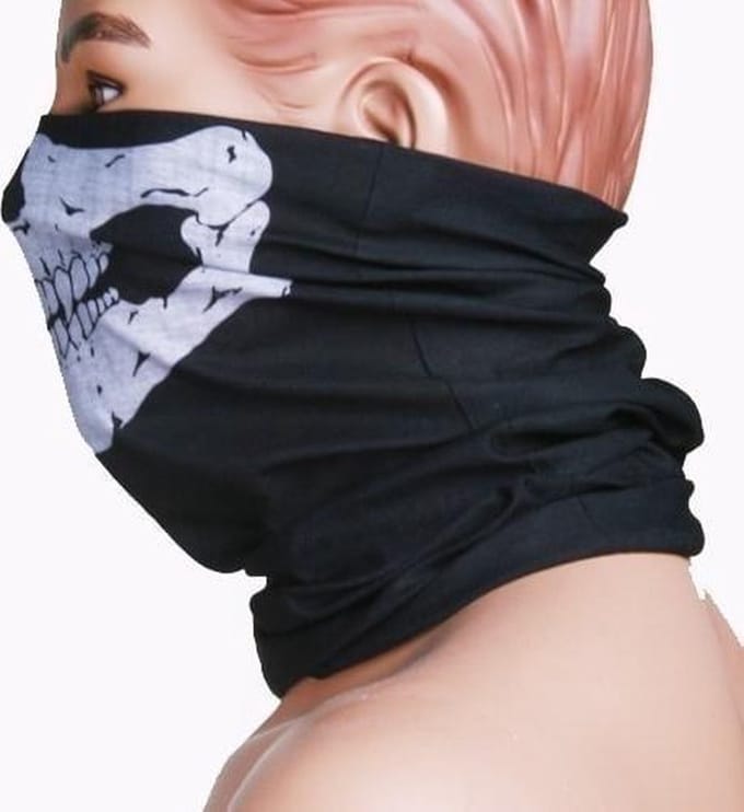Schedel Multi Use Hoofdbeschermhoed Sjaal Gezichtsmasker Motor Cap