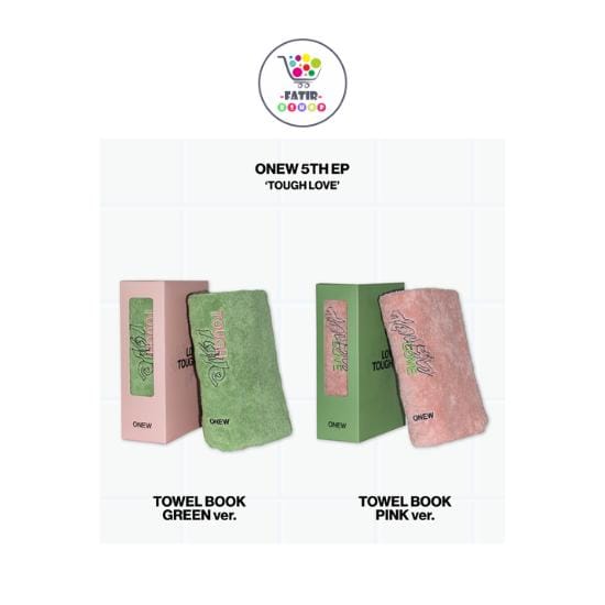 EENW (SHINee) – 5e EP 'TOUGH LOVE' (HANDDOEKENBOEK Versie) Random 1pcs red
